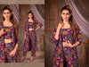 Kalarang 1004 By Bipson Muslin Printed Western Clothing Suppliers In India